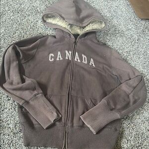 Brown Hooded Jacket